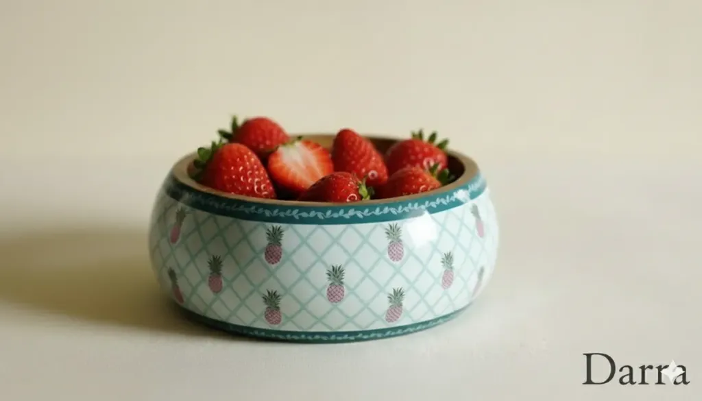 Pine Grid Snack Bowl